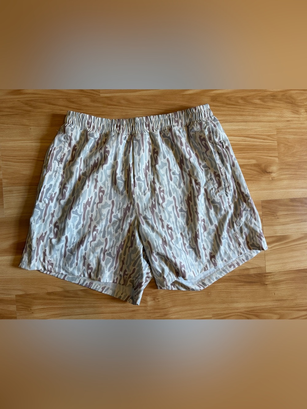 Men’s Freeballers Camo Bathing Suit XL Swim Trunks